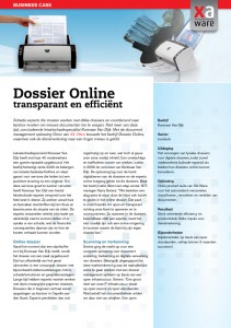 Business Case XA-Ware voorkant
